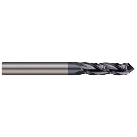 Drill/End Mill - Mill Style - 3 Flute 0.3750 (3/8) Cutter DIA X 0.8750 (7/8) Length Of Cut